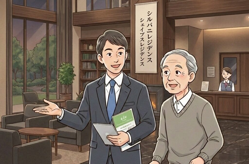 豊田市に新しくできる住宅型有料老人ホームの同行見学行ってきま
