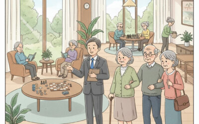 名古屋市緑区にある老人ホームに同行見学行ってきました