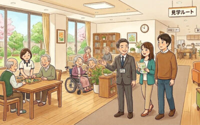 名古屋市中川区にある老人ホームの同行見学に行ってきました
