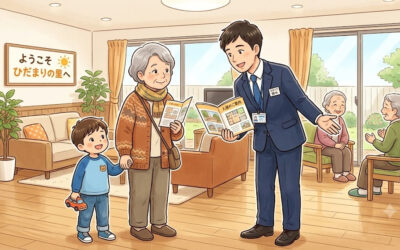 先日、名古屋市緑区にある老人ホームの同行見学行ってきました