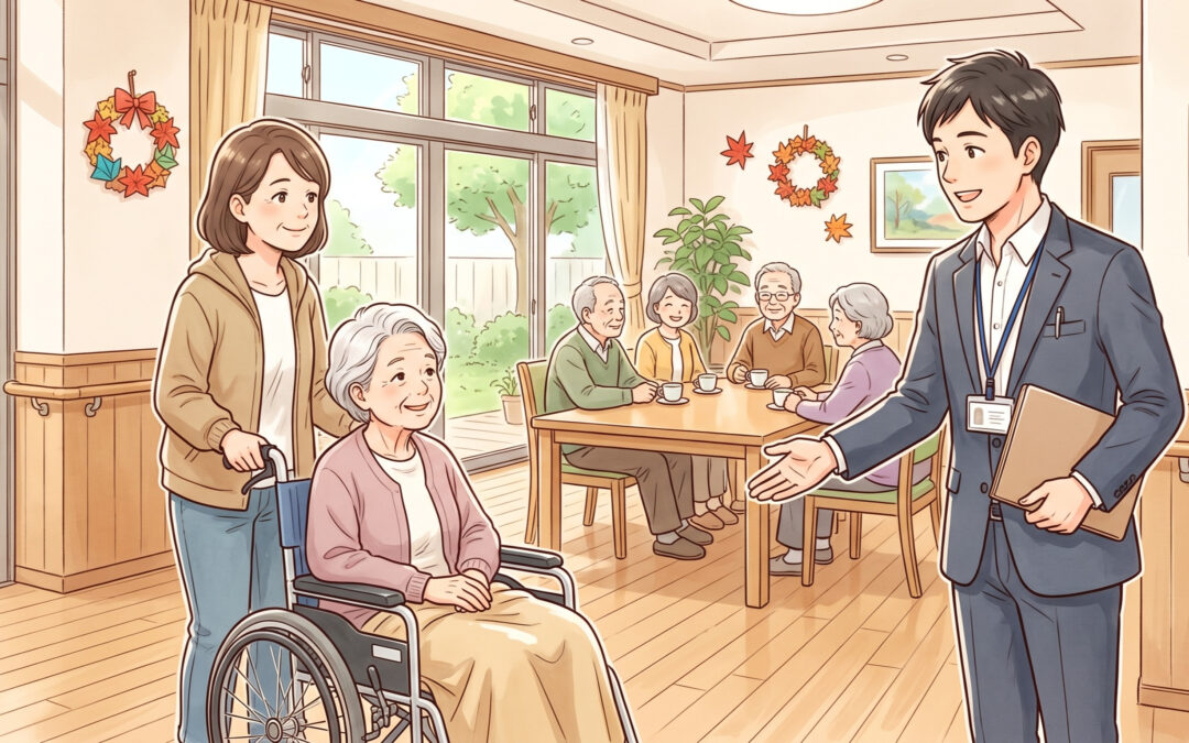 昨日は天白区と名東区にある有料老人ホームの見学に行ってきまし